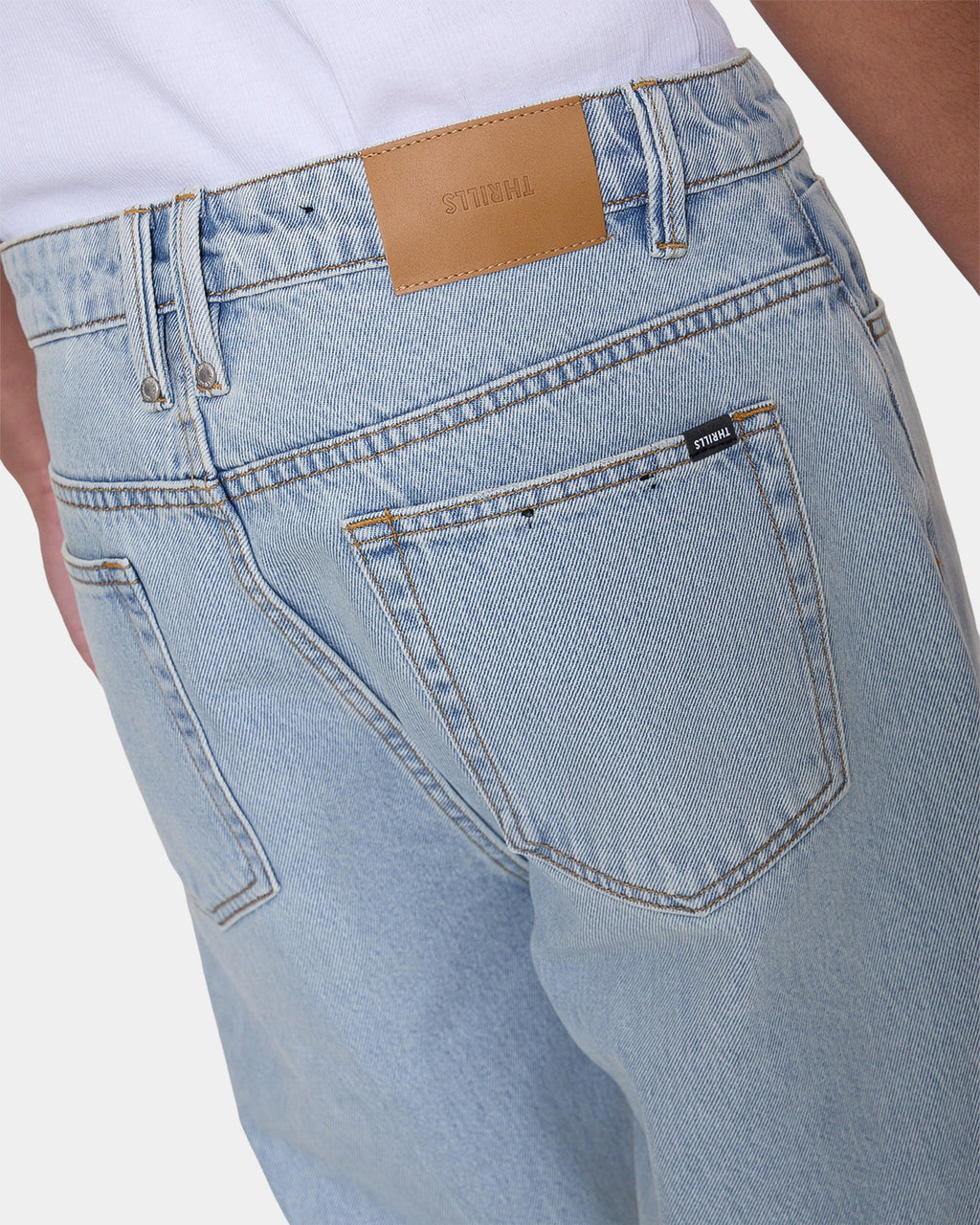 Thrills Slacker Relaxed Denim Jean Horizon Blue