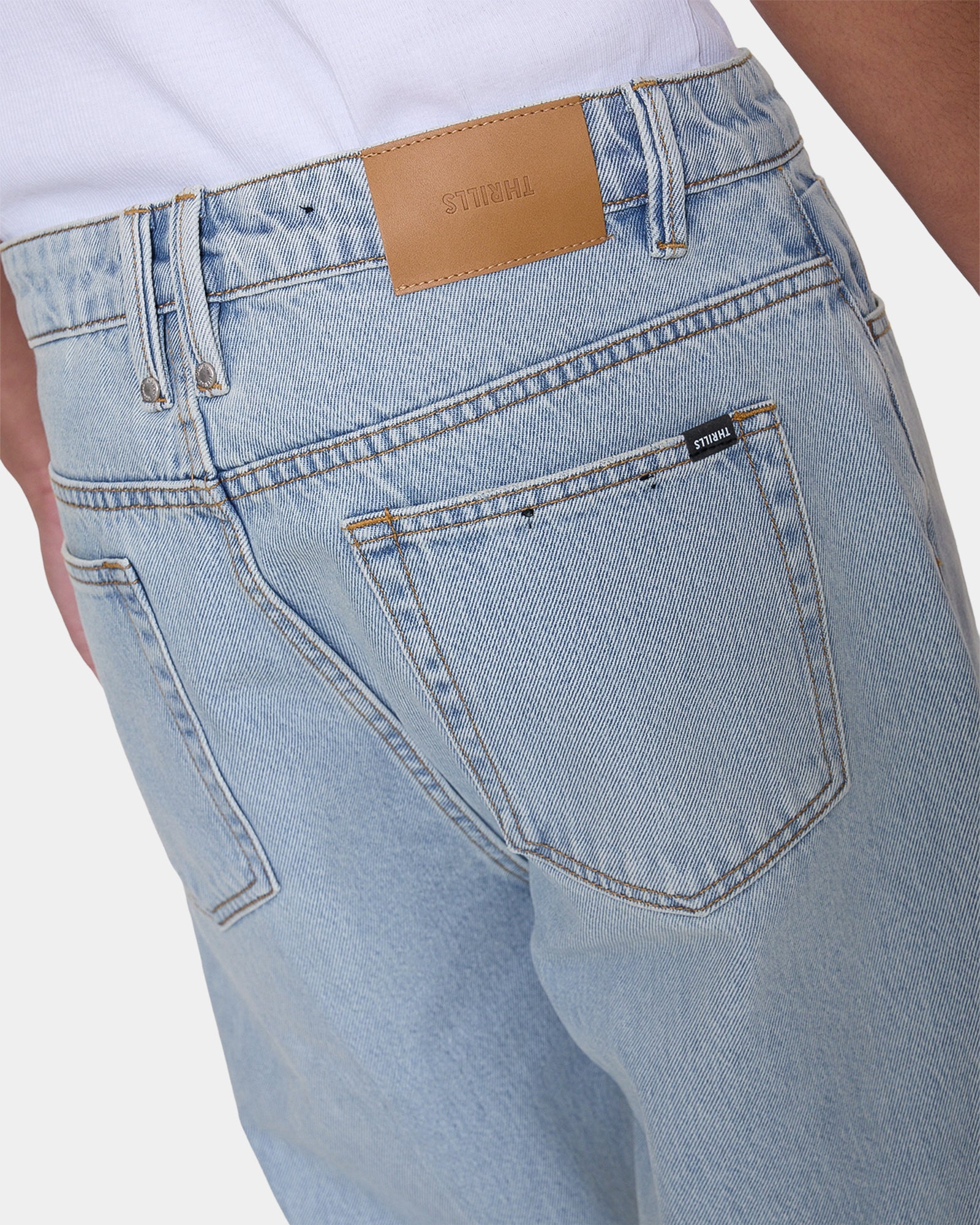 Thrills Slacker Relaxed Denim Jean Horizon Blue