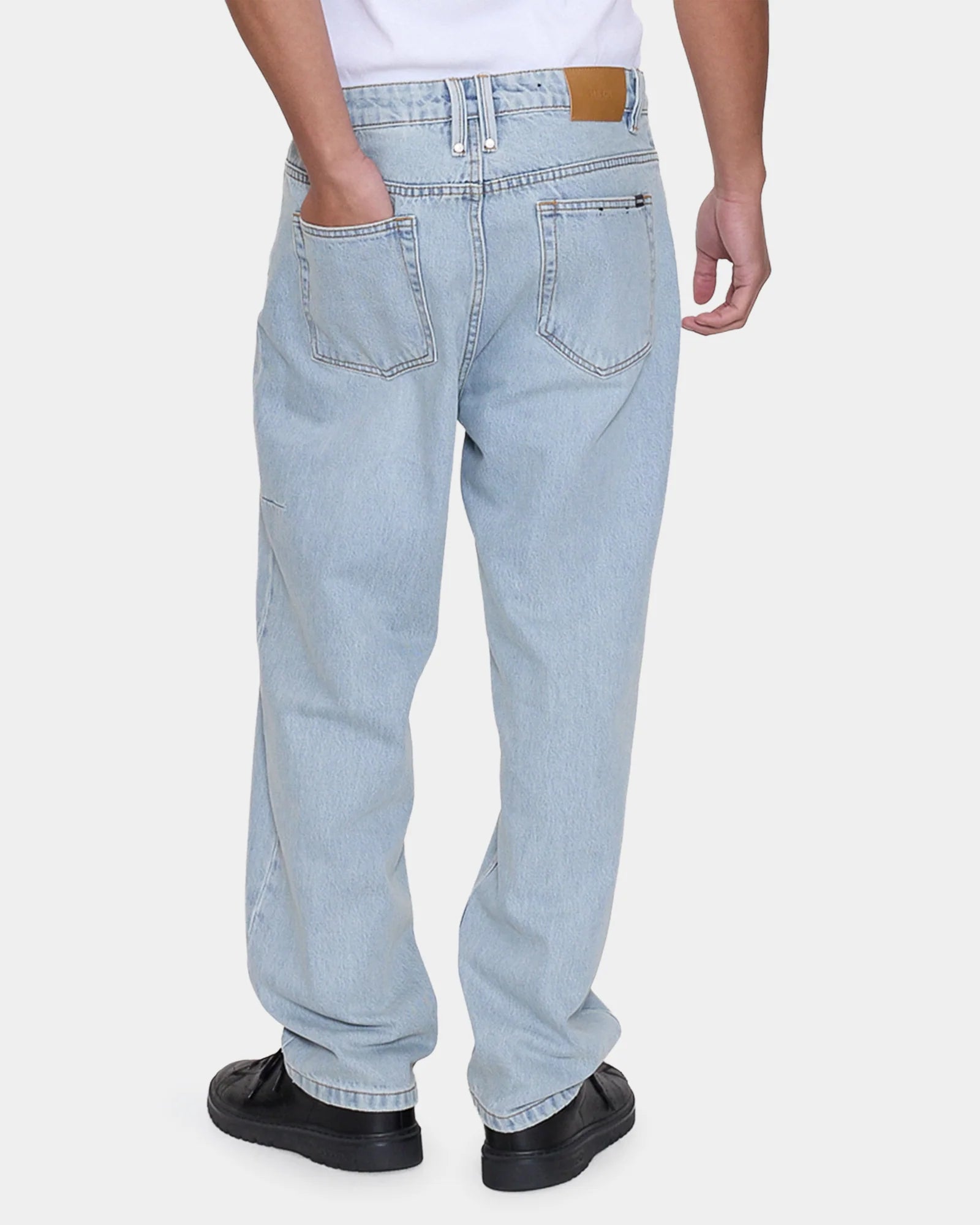 Thrills Slacker Relaxed Denim Jean Horizon Blue