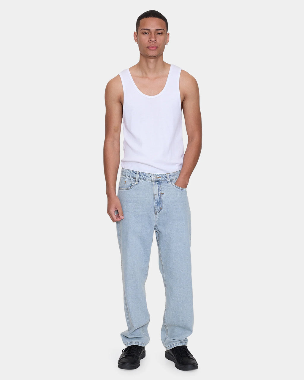 Thrills Slacker Relaxed Denim Jean Horizon Blue