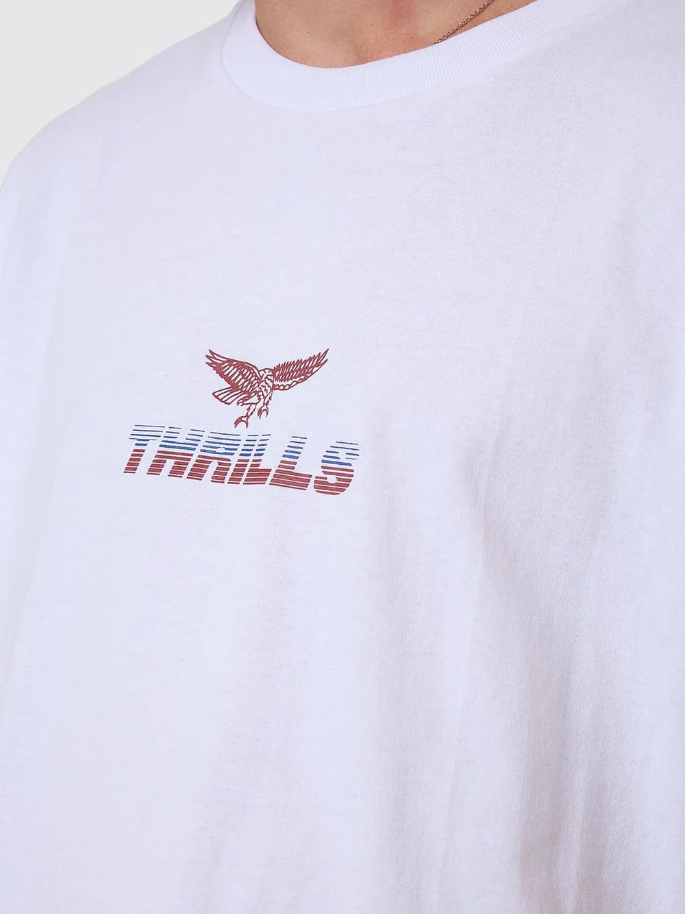 Thrills Paradise Before Anarchy Merch Fit Tee - White