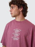 Thrills Reality Dreams Box Fit Oversize Tee - Delta Berry