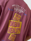 Thrills Reality Dreams Box Fit Oversize Tee - Delta Berry