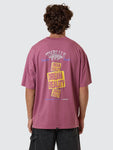 Thrills Reality Dreams Box Fit Oversize Tee - Delta Berry