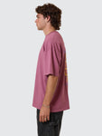 Thrills Reality Dreams Box Fit Oversize Tee - Delta Berry
