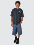Thrills Shadowless Oversize Fit Tee - Ebony
