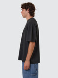 Thrills Shadowless Embro Oversize Box Fit Tee - Pirate Black