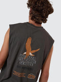 Thrills 1st Grade Service Merch Fit Muscle Tee - Merch Black