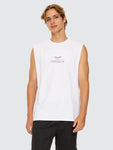Thrills Paradise Before Anarchy Merch Fit Muscle Tee - White