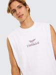 Thrills Paradise Before Anarchy Merch Fit Muscle Tee - White