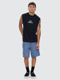 Thrills Paradise Before Anarchy Merch Fit Muscle Tee - Washed Black