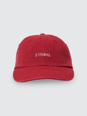 Thrills Minimal Thrills 6 Panel Cap - Redwood