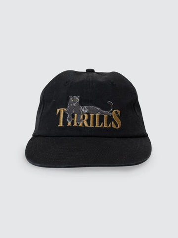 Thrills Pit Stop 6 Panel Cap - Black
