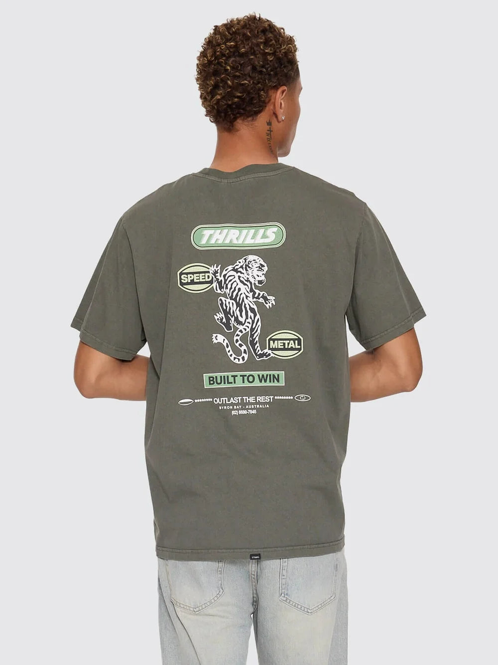 Thrills Built To Win Merch Tee Beetle