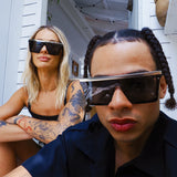 Sin Eyewear The Bar Black Matt Silver Smoke Polarised