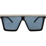 Sin Eyewear The Bar Black Matt Silver Smoke Polarised