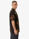 Thrills Beauty In Darkness Bowling Shirt Mood Black