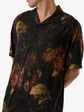 Thrills Beauty In Darkness Bowling Shirt Mood Black