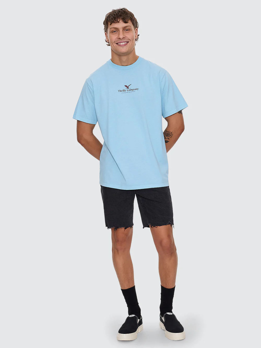 Thrills A Haven For The Restless Merch Fit Tee Dalis Blue