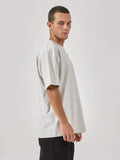 Superior Oversize Fit Tee - White Marle