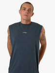 Minimal Thrills Merch Fit Muscle Tee Dark Slate