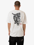 Hidden Agenda Oversize Fit Tee Dirty White