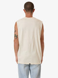 Emblem Merch Fit Muscle Tee Unbleached