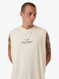 Emblem Merch Fit Muscle Tee Unbleached