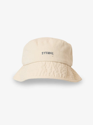 Minimal Thrills Bucket Hat Heritage White