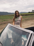 Amoroso Sabrina Tank Silver Ash