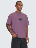 Thrills It's In The Cards Box Fit Oversize Tee - Vintage Mauve