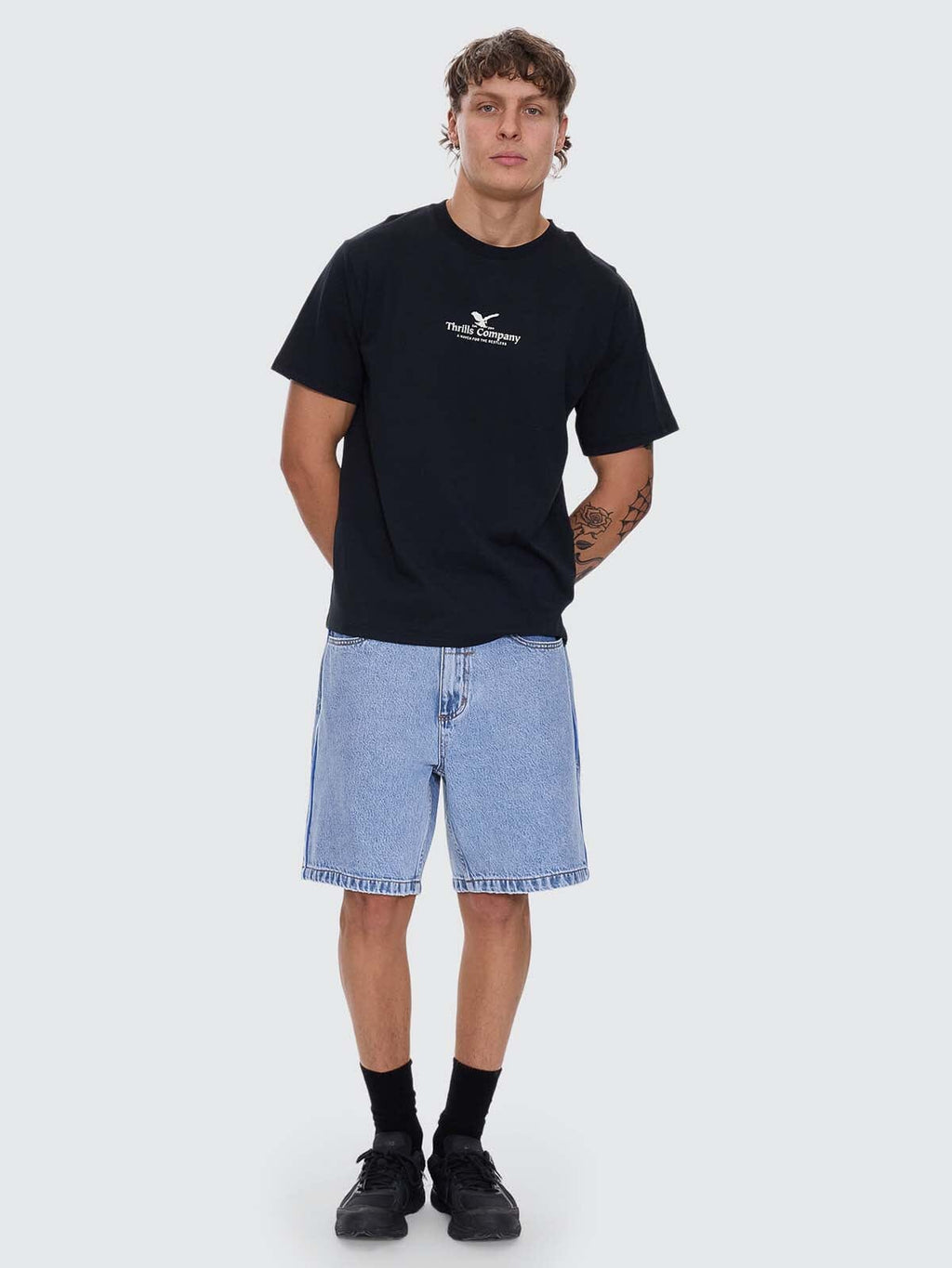 Thrills A Haven For The Restless Merch Fit Tee - Washed Black