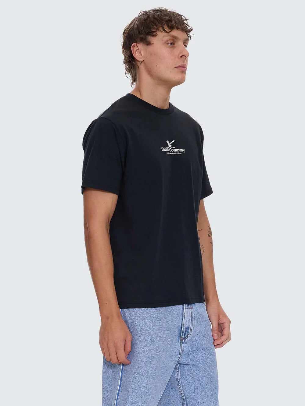 Thrills A Haven For The Restless Merch Fit Tee - Washed Black
