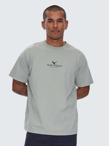 Thrills A Haven For The Restless Merch Fit Tee - Dirty Sage