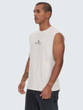Thrills A Haven For The Restless Merch Fit Muscle Tee Heritage White