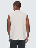 Thrills A Haven For The Restless Merch Fit Muscle Tee Heritage White