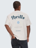 Thrills Crystal Clear Box Fit Oversize Tee - Heritage White
