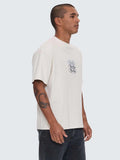 Thrills Crystal Clear Box Fit Oversize Tee - Heritage White