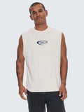 Thrills Fusion Merch Fit Muscle Tee Heritage White
