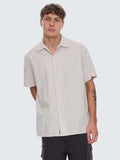 Thrills Beauty Around Us Short Sleeve Stripe Work Shirt Acorn