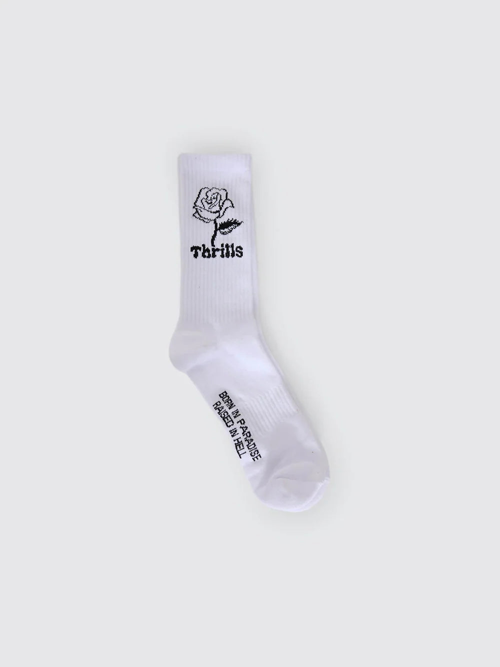Thrills Love Stinks 3 Pack Sock - Olivine - Butter Yellow - White