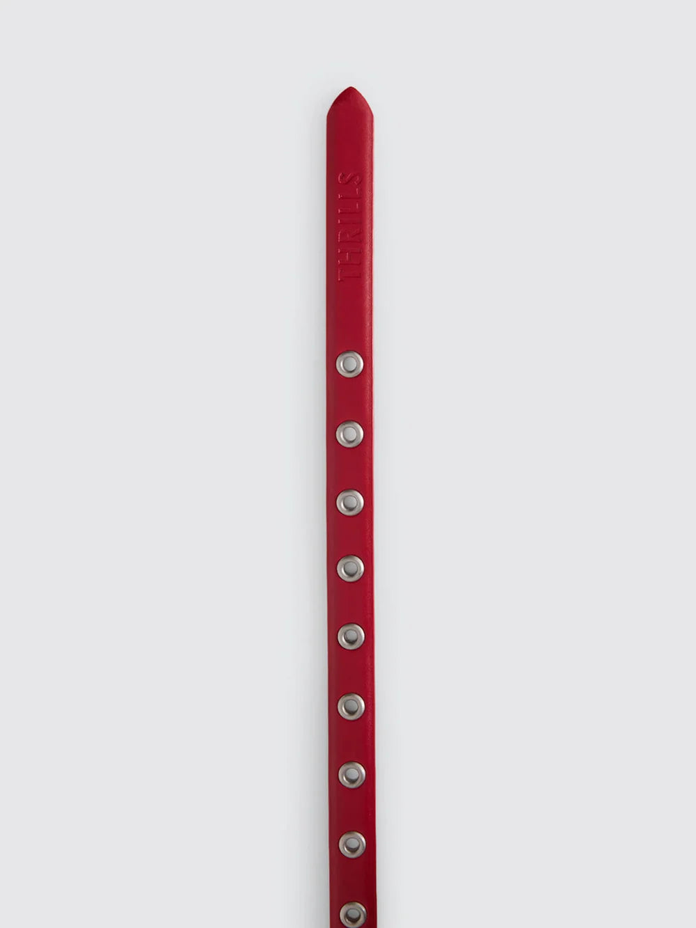 Thrills Thin Belt - Red