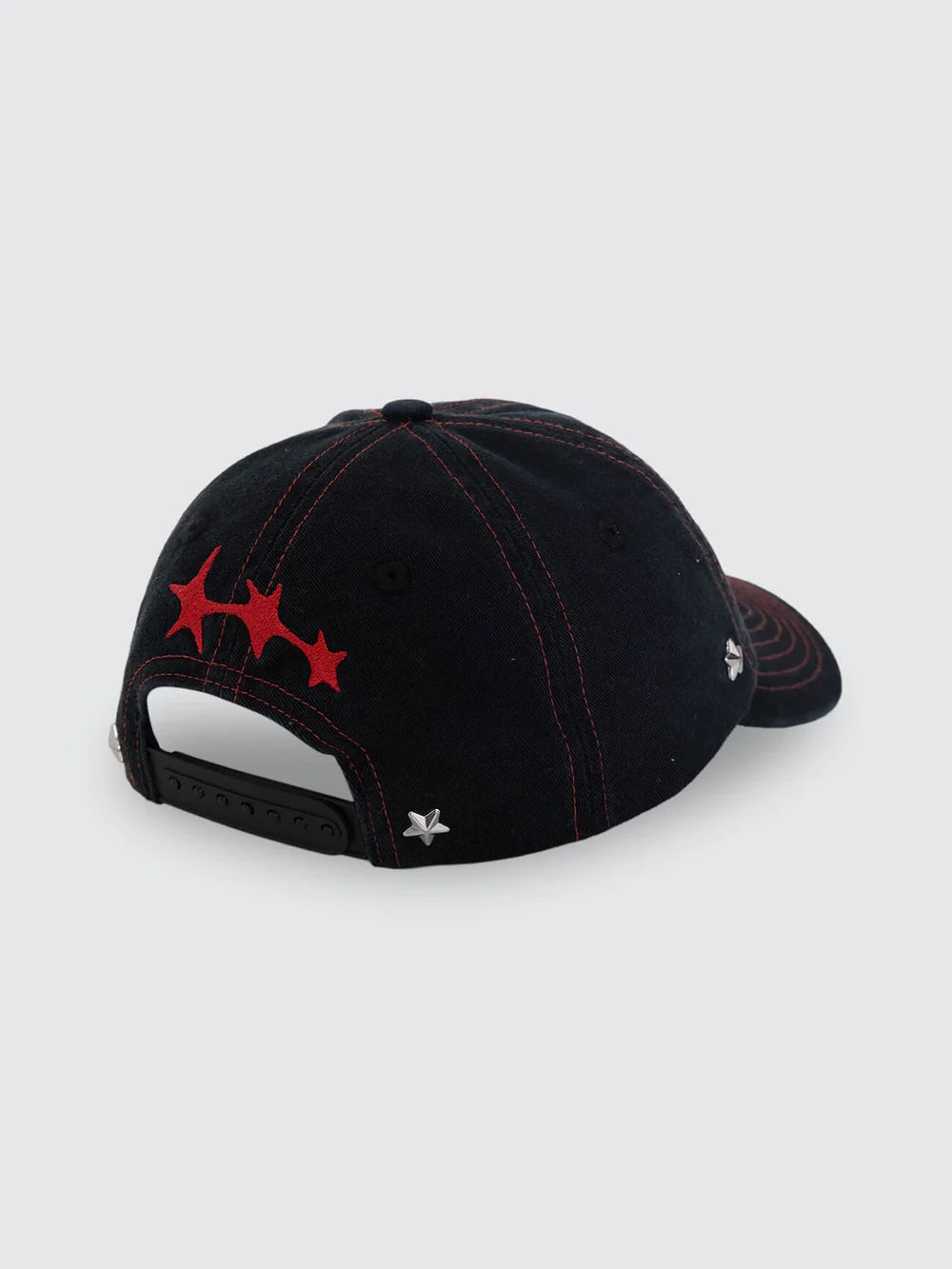 Thrills Heater Shallow 6 Panel Cap - Black