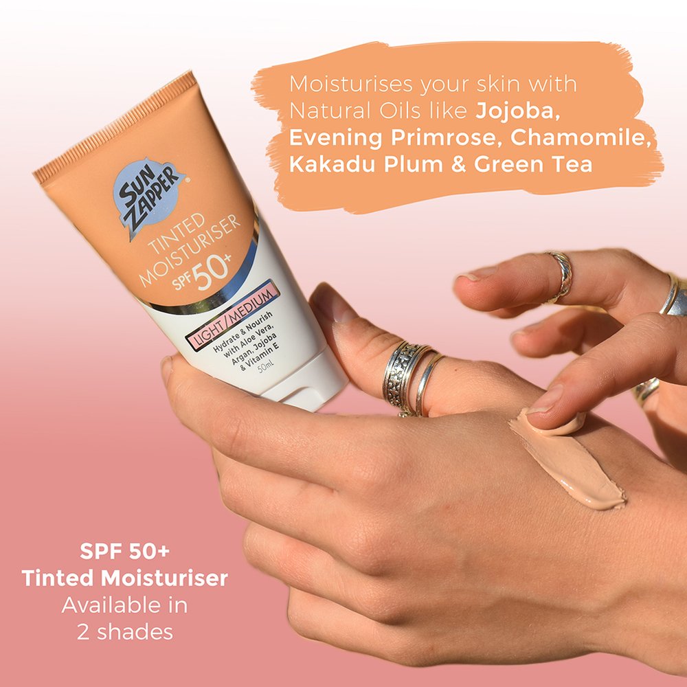 Sun Zapper Tinted Moisturiser SPF 50+ Light/Medium