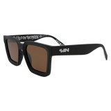 Sin Eyewear Top Shelf Matt Black/Brown