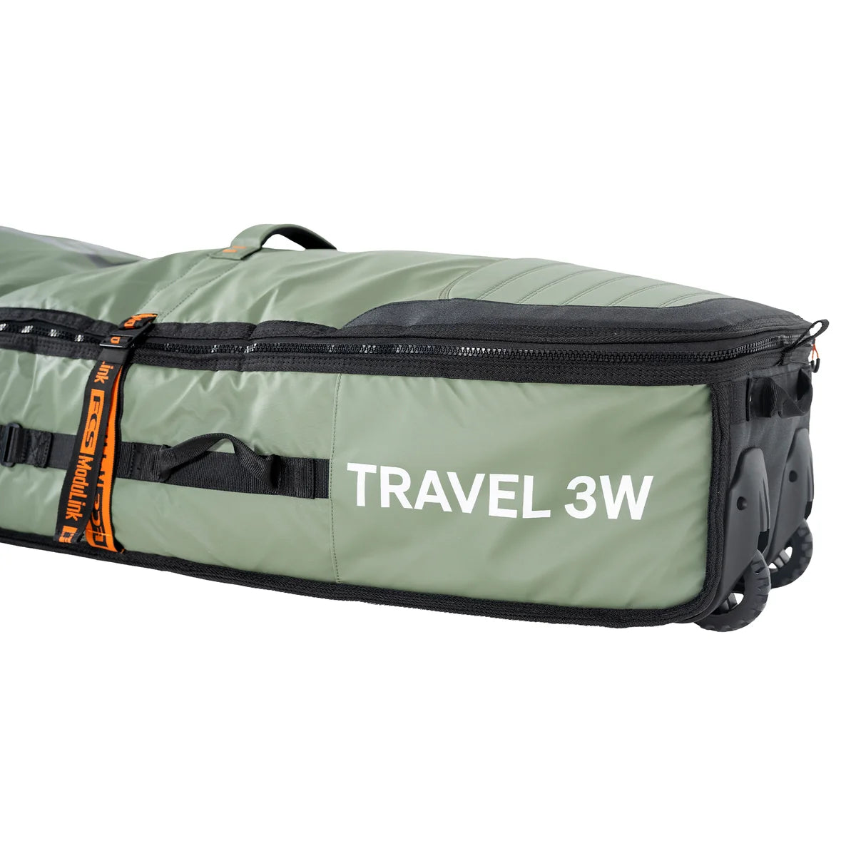 FCS Travel 3W Shortboard/Fish Wheelie 7'0" Alpine