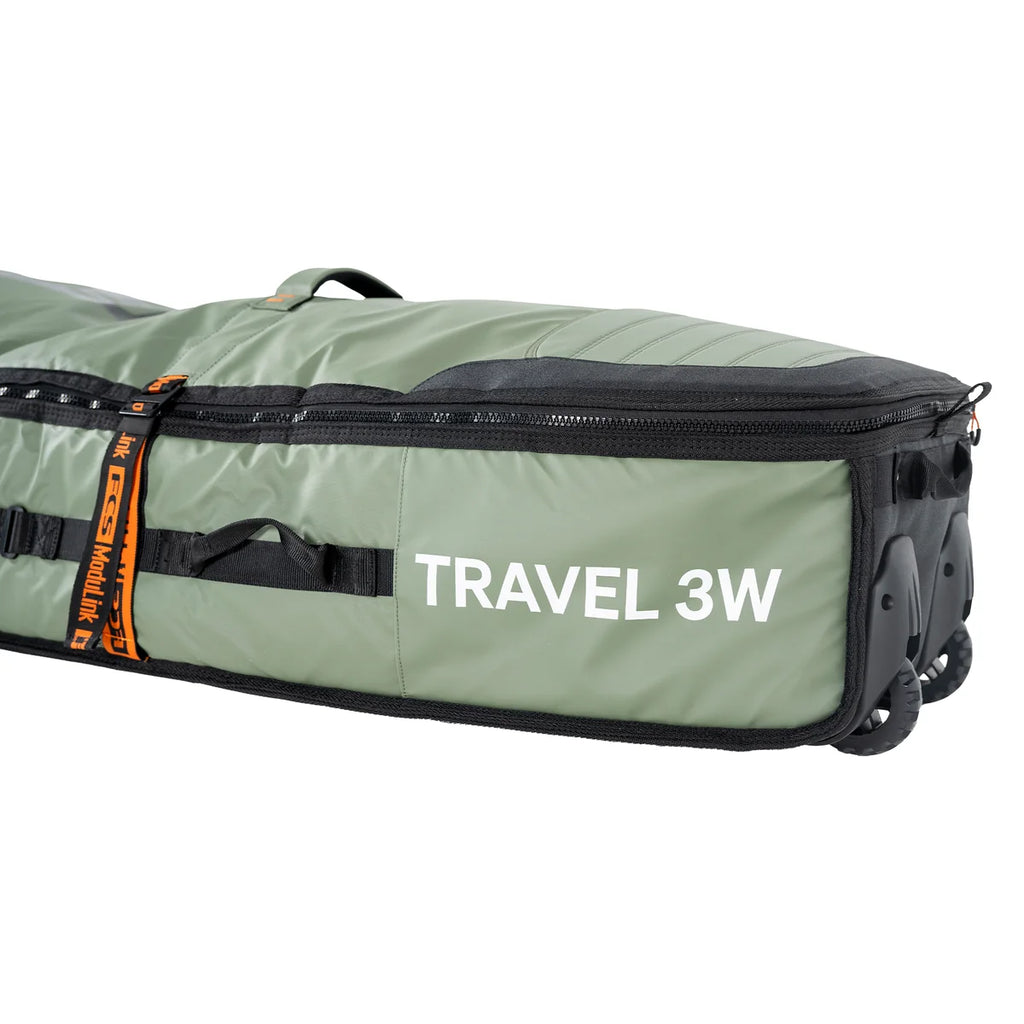 FCS Travel 3W Shortboard/Fish Wheelie 6'7" Alpine