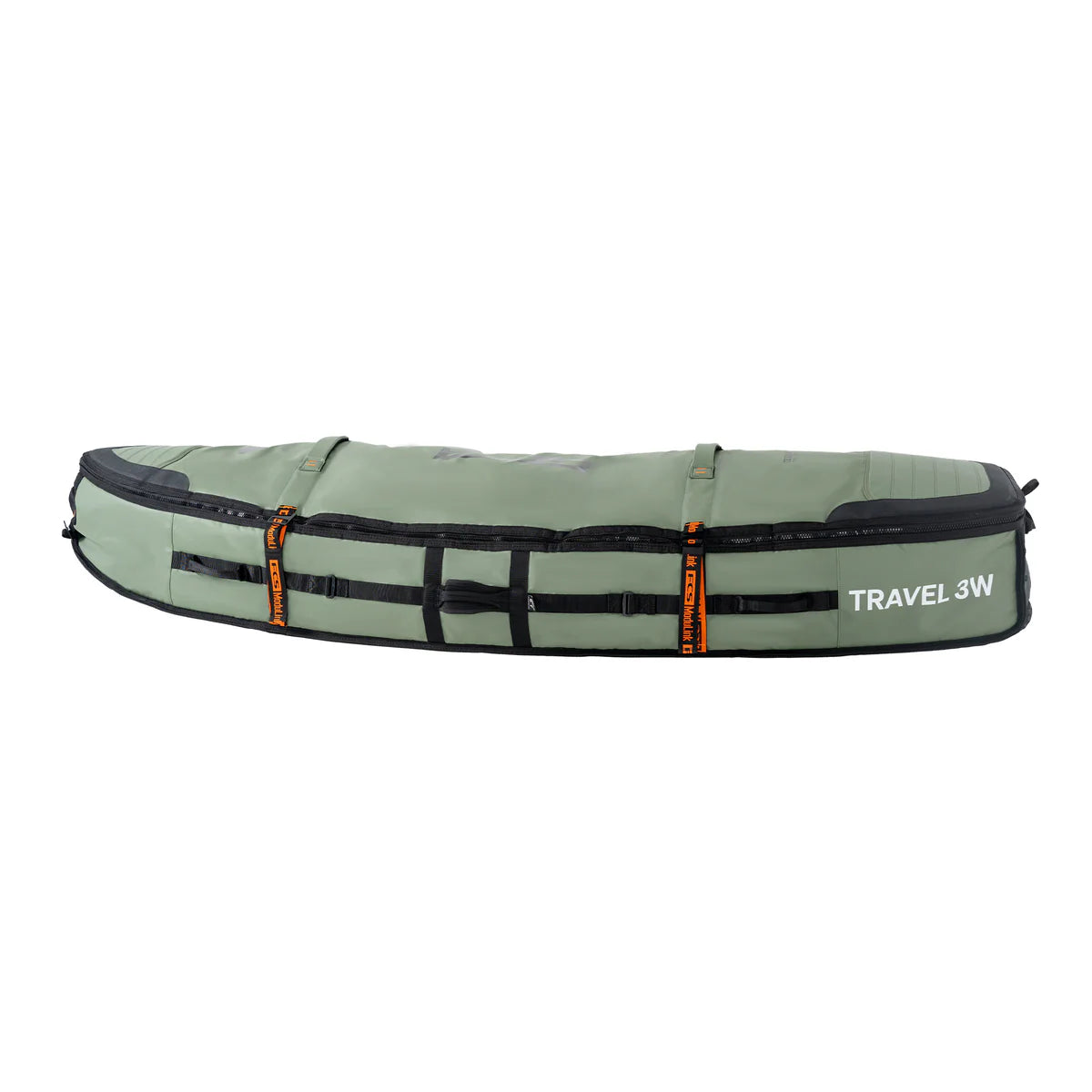 FCS Travel 3W Shortboard/Fish Wheelie 7'0" Alpine