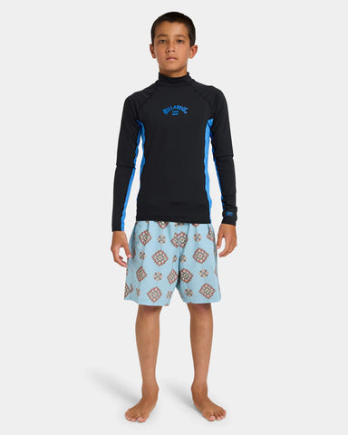 Billabong Arch Long Sleeve Rash Vest Boys 8-16