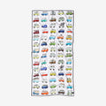 Slowtides Van Life Performance Quick-Dry Travel Towel Multi
